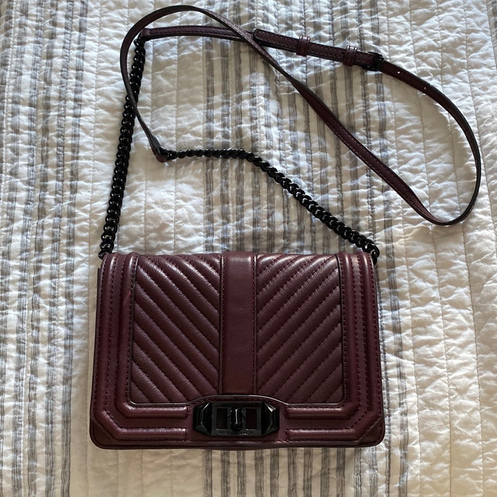 Maroon Rebecca Minkoff Crossbody